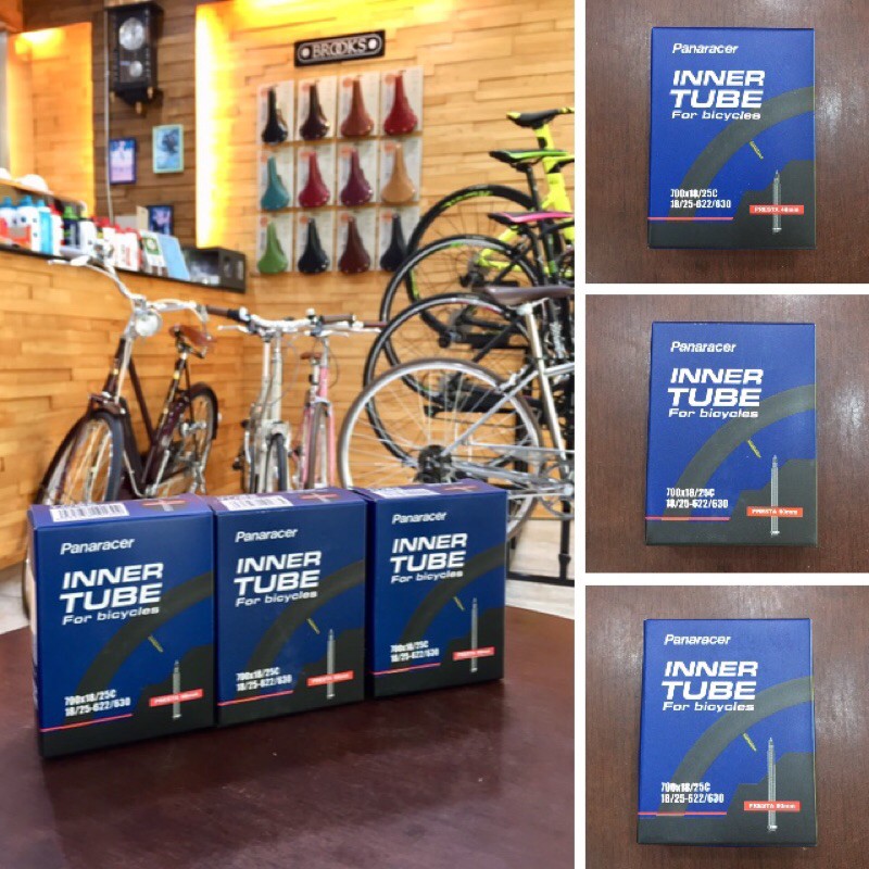 ยางในเสือหมอบ Panaracer 700x18-25c /700x25-35c /700x35-50c จุ๊บเล็ก