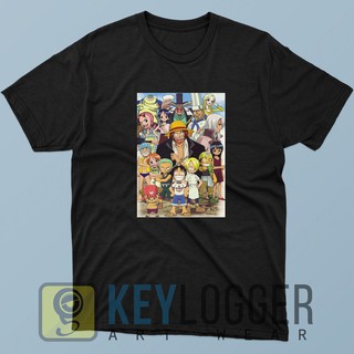 เสื้อยืด พิมพ์ลายอนิเมะ One Piece Luffy 27