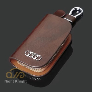 เคสกุญแจรีโมทรถยนต์ แบบหนัง สําหรับ Audi A3 A4 A5 A6 A7 Q3 Q5 Q7