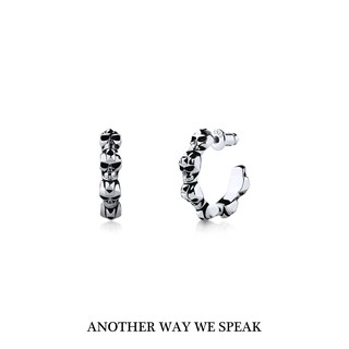 ANOTHER WAY WE SPEAK ต่างหูเงินแท้ รุ่น COOL SKULL I *ราคาต่…