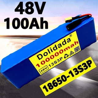 CY-48v แบตเตอรี่ลิเธียมไอออน 48v 100Ah 1000w 13S3P battery แบตเตอรี่ลิเธียมไอออนสำหรับ 54.6v E-bike ไฟฟ้าจักรยานสกู๊ตเตอ