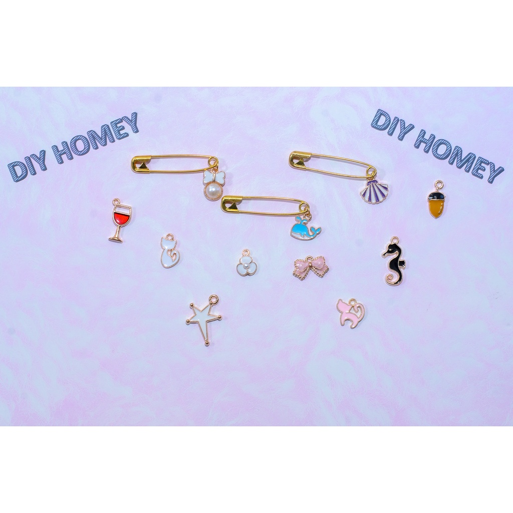 เข็มกลัด DIY เครื่องประดับ เข็มกลัดคนท้อง ติดเสื้อ