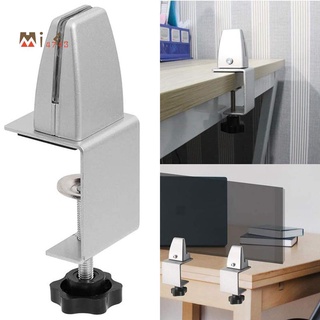 2Pcs Sneeze Guard Clamp Bracket Desk Partition Clamp for 1/8Inch to 1Inch Thick Acrylic Panels Adjustable C Shape Clamp