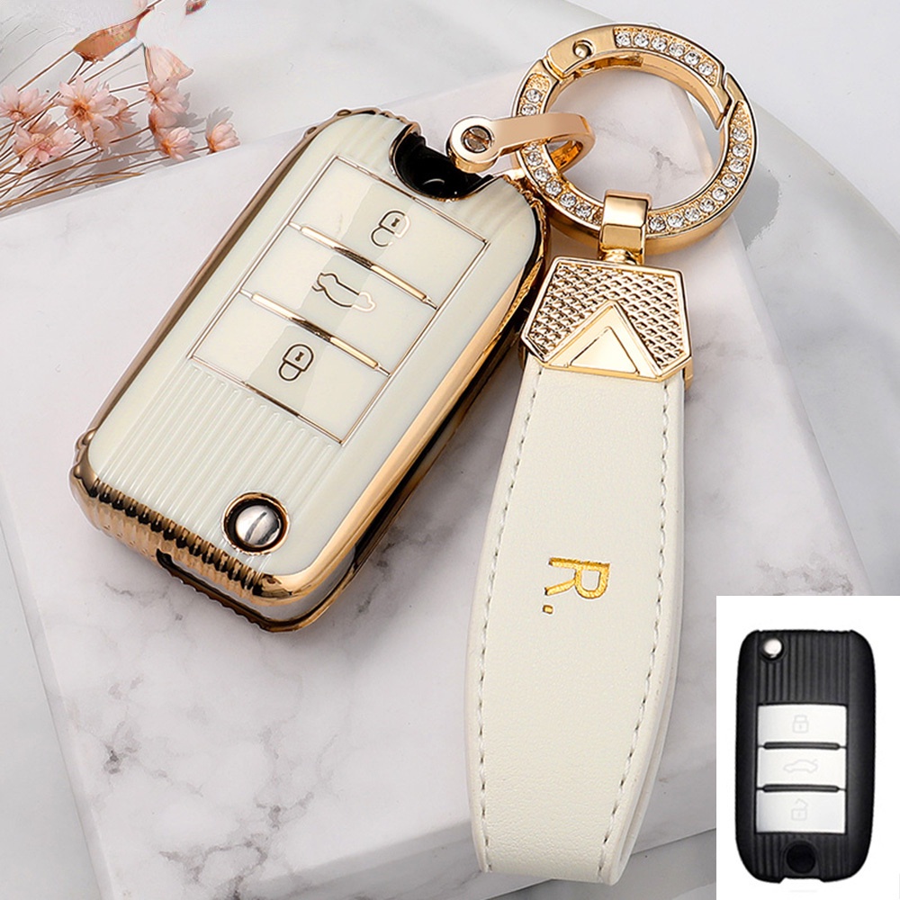 เคสรีโมตกุญแจรถยนต์ TPU 3 ปุ่ม สําหรับ MG ZS GS GT MG3 MG5 MG6 MG7 EMG6 Roewe RX5 MG ZS GT GS 350 360 750 W5
