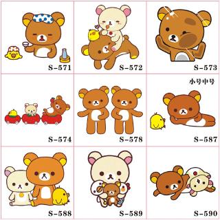 สติ๊กเกอร์ rilakkuma กันน้ําได้สําหรับตกแต่งรถยนต์