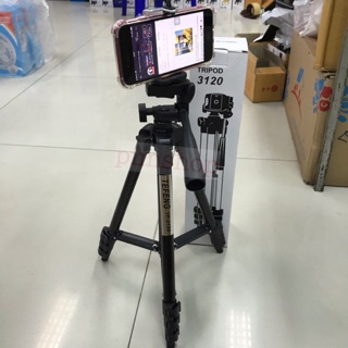 ขาตั้งกล้องและโทรศัพทืมือถือ Tripod  รุ่น TF-3110 / 3120