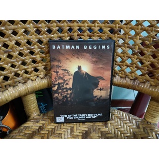 ภาพยนตร์ BATMAN BEGINS (ดีวีดี เสียงไทย/บรรยายไทย)