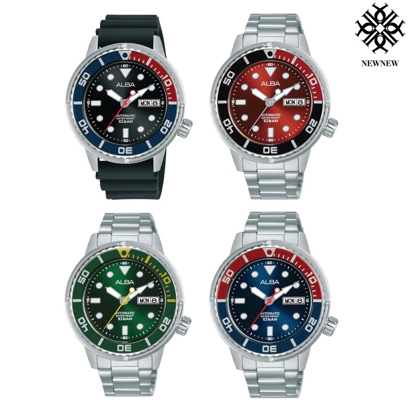นาฬิกาข้อมือ ALBA Active Automatic รุ่น AL4225/AL4227/AL4229/Al4231ของแท้รับประกันศูนย์ 1 ปี
