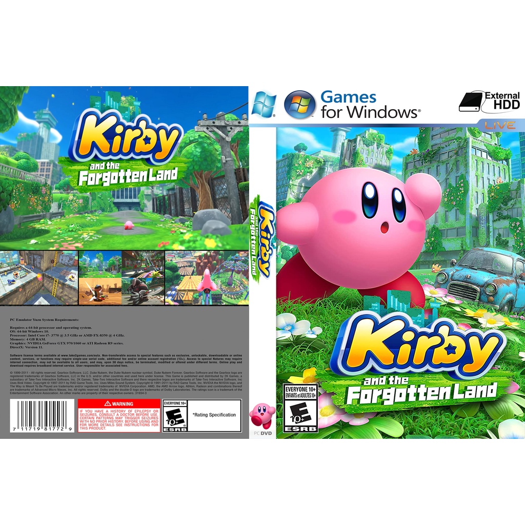 Kirby and the Forgotten Land – v1.0.0 + Yuzu/Ryujinx Emus สําหรับเกมพีซี [ออฟไลน์]
