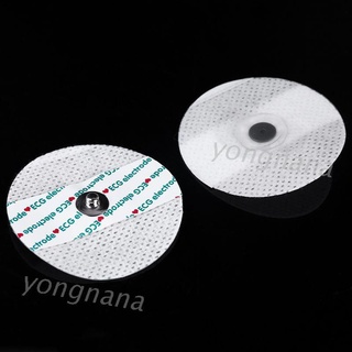 ↂ✕❧★TOOL♣ 50pcs Disposable Electrode Pads for ECG EKG Heart Monitor Non-woven Electrodes