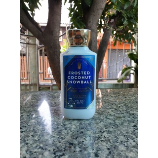 Bath &amp; Body Works Frosted Coconut Snowball Body Lotion โลชั่นบำรุงผิวบาธแอนด์บอดี้เวิร์ค