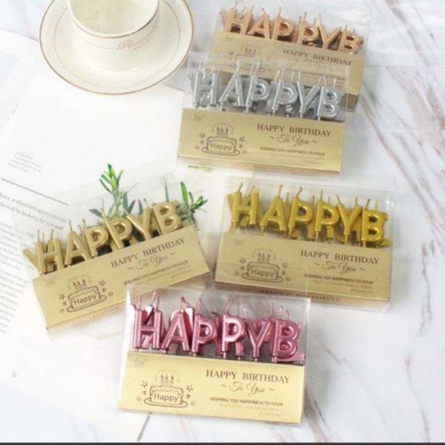 เทียนวันเกิดhappy birthday เทียนอักษร เทียนวันเกิด เทียนhappy birthday เทียนวันเกิดตัวอักษร เทียนอัก