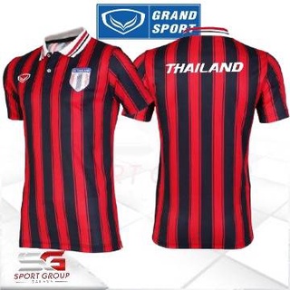 เสื้อกีฬาคอปกแกรนด์สปอร์ต  เสื้อแฟนคลับ FC THAILAND รหัส 022029