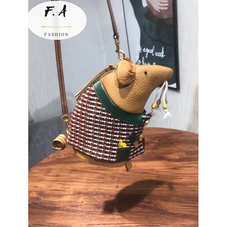  (ของแท้ 100%) Tory burch 2020 Rita the rat bag YYear of the Rat Special  Edition Women's Messenger Bag / Cute | Shopee Thailand