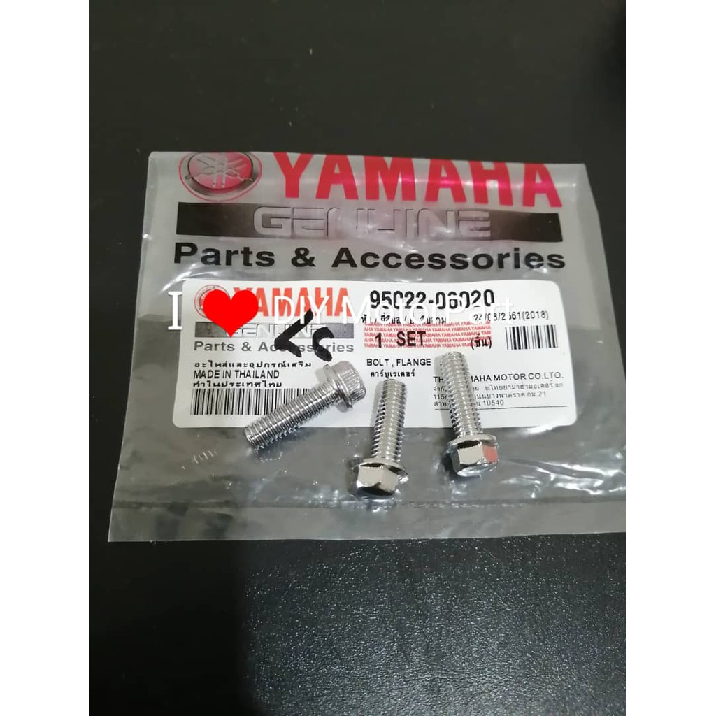 YAMAHA LC135 ฝาปิดกรองน้ํามันเครื่อง SCREW SET / 135LC V1 / LC135 V2 / LC35 V3, LC135 V4