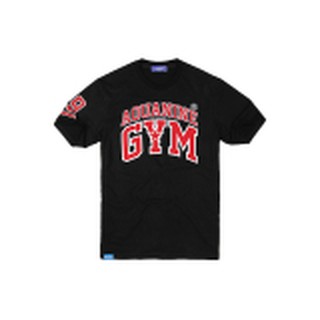 AQUANINE เสื้อยืด HIP STREET ลาย GYM (สีดำ)