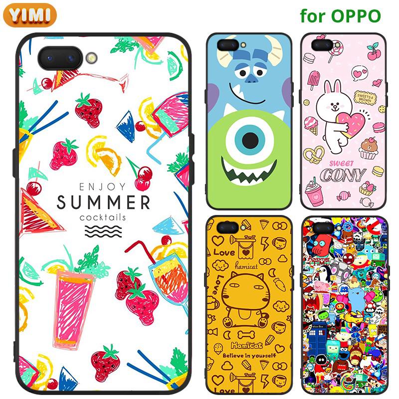 เคส OPPO A5 A9 A31 A12 A11K 2020 A3S A5S A7 F1S F5 F7 REALME C1 F9 F11 Pro มือถือสำหรับเคสโทรศัพท์มือถือลายกระต่ายน่ารักสําหรับ