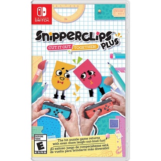 ผ่อนได้ 0% Snippercrips Plus for Nintendo switch ภาษา English แผ่นใหม่ในซีล ตรงปก #Snipper crips