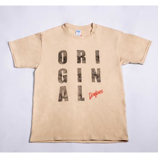 เสื้อยืด Gildan ลาย O R I G I N A L สีเนื้อ