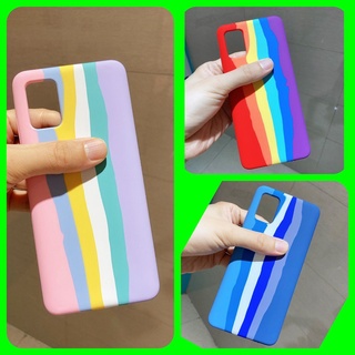 เคสสายรุ้ง  Samsung Galaxy A71 5G/A71/A51/A31  เคสสายรุ้ง บุกำมะหยี่ด้านใน