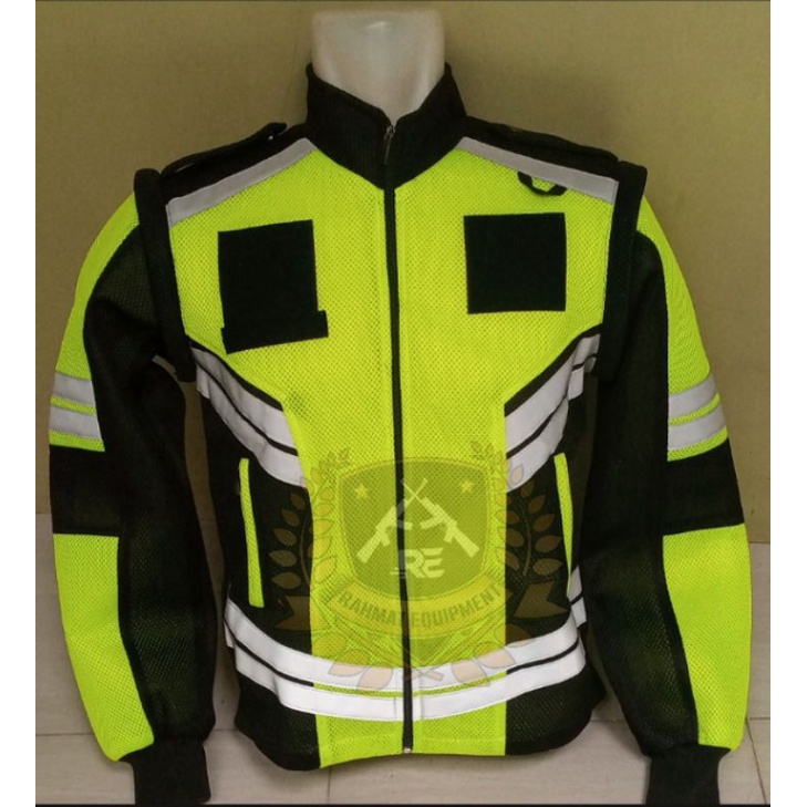 Police Romket Security Romket เสื้อแจ็คเก็ตทัวร์ริ่งอเนกประสงค์