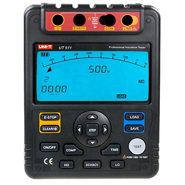 UNI-T UT511  Insulation / Megaohms tester เครื่องวัดความเป็นฉนวน