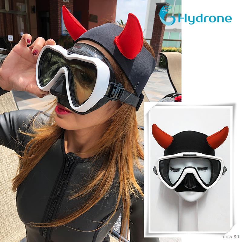 อุปกรณ์ดำน้ำ 2MM Neoprene Devil Diving Hair Band Headband Hairlace Hood