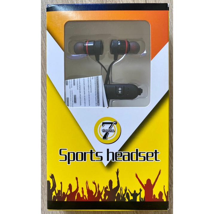 7 degrees หูฟัง Bluetooth Sport Headset