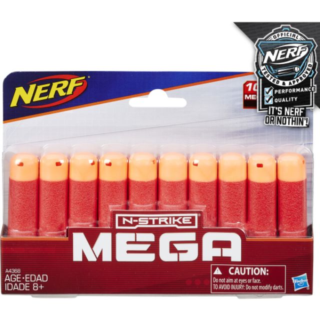 Nerf MEGA BULLETS 10 PACK