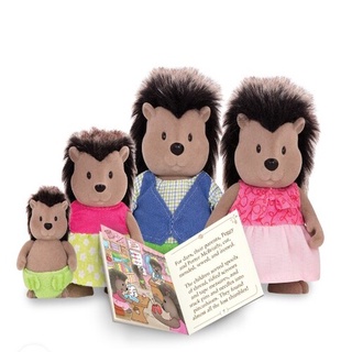 LIL WOODZEEZ PORCUPINE FAMILY เซ็ตตุ๊กตาครอบครัวเม่น