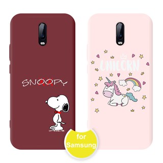 Case Samsung Galaxy S20 Plus Ultra M01 M11 M31 A11 S10 Lite Note 20 9 10 Pro A51 A71 A10 A20 A30 A50 A70 A10S A20S A30S A50S A70S M10 M10S A91 M80S เคสโทรศัพท์มือถือพิมพ์ลาย Unicorn สําหรับ