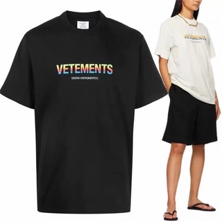 เสื้อยืด VETEMENTS [RARE] New Collection ลายมาใหม่ เข้ากับทุกแนว [Limited Edition]