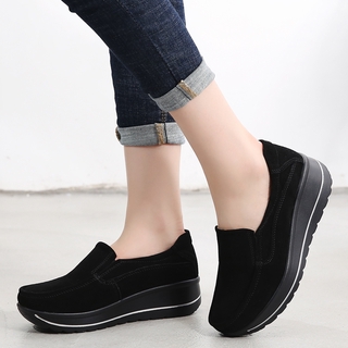 SKYE 35-42 รองเท้า เสริมส้น ไซส์ใหญ่ ผู้หญิง รองเท้าหุ้มส้น