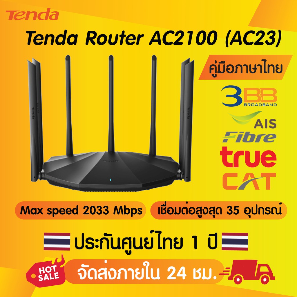 Tenda AC11 1200Mbps WiFi Router 2.4GHz/5GHz Dual Band Wireless Repeater ...