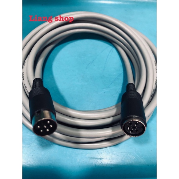 ชุดสายไมค์ประชุม6.pinผู้/เมียทำจากสาย6chยี่ห้อของDynacomทองแดงแท้100%