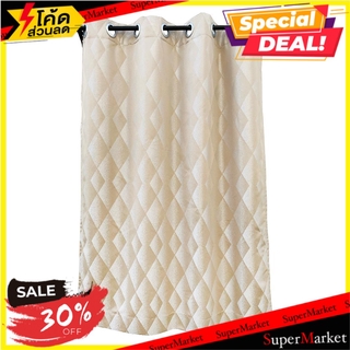 ผ้าม่าน EYELET HOME L&amp;S LIBRA 135X160 ซม. สีน้ำตาล ผ้าม่านหน้าต่าง EYELET CURTAIN HOME L&amp;S LIBRA 135X160CM BROWN