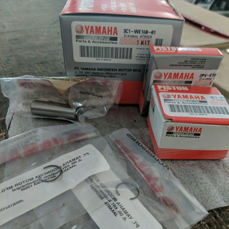 ชุดลูกสูบ | ปากกาแหวน Seker Vixion ORI YAMAHA Original YGP