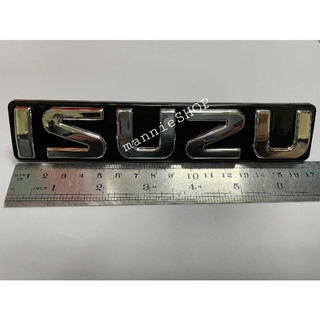 พลาสติกชุบโครเมี่ยม ISUZU สำหรับติดกระจังหน้า รถกระบะ ISUZU D-MAX ปี 07