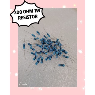 200 OHM 1W  RESISTOR  30ชิ้น/1ชุด