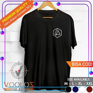 เสื้อยืด พิมพ์ลายโลโก้ BAND LINKIN PARK สําหรับผู้ชาย