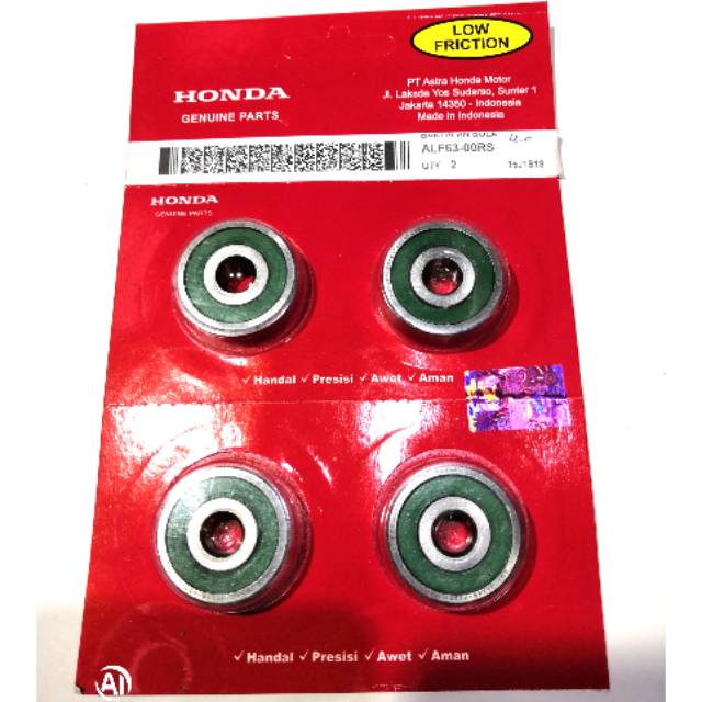 1pcs 6300 RS Honda แบริ่ง lava laher 6300 RS Ball Bearing 6300 RS