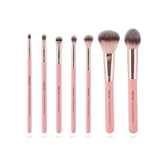 แปรงแต่งหน้าด้ามชมพู MeiLinda Gatsby Rose Brush