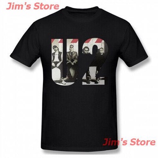 ผ้าฝ้ายแท้ คอลูกเรือJims Store 2021 เสื้อยืดแขนสั้นแฟชั่น U2 อัตโนมัติลายต้นไม้สําหรับผู้ชาย เสื้อยืดผ้าฝ้าย 100%S,4XL