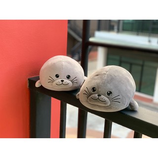 ตุ๊กตาแมวน้ำ Stuffed Seal (Laying Down) ไซส์ SS 12" (นิ้ว)