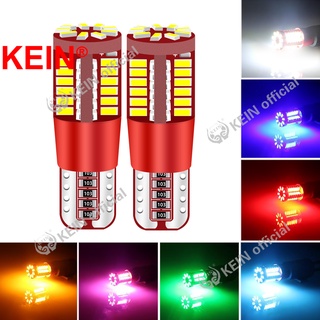 Kein 57Smd หลอดไฟ Led T10 W5W สีขาวสําหรับติดป้ายทะเบียนรถยนต์ Wy5W 501 168 192 194 Led สีขาว