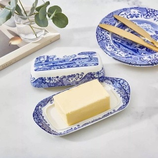 Clear the table พร้อมส่ง Butter covered dish ที่ใส่เนย SPODE Italian สโปด