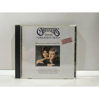 1 CD MUSIC ซีดีเพลงสากล CARPENTERS THEIR GREATEST HITS (G5D28)