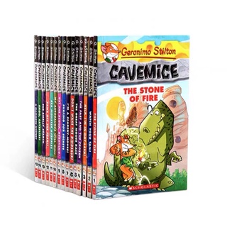 Geronimo Stilton Cavemice Stories Book Set (Full Color)15 Books