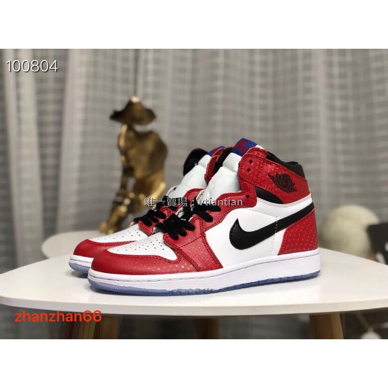 nike aj1 spiderman