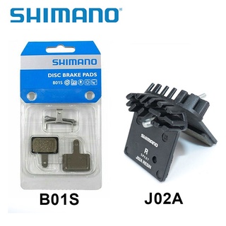 Shimano B01S ผ้าเบรคเรซิ่น MTB Mountain Bike Disc เบรค Pads Original จักรยานไฮดรอลิกเบรค Pad สำหรับ TX805/T675/M525/M475/M355/M475